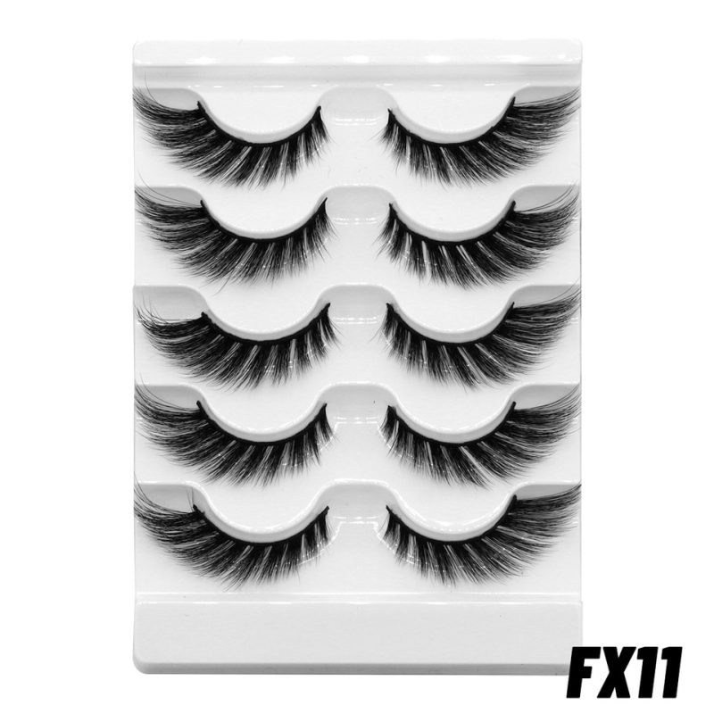 pictures comparing natural eyelashes to individual lashes