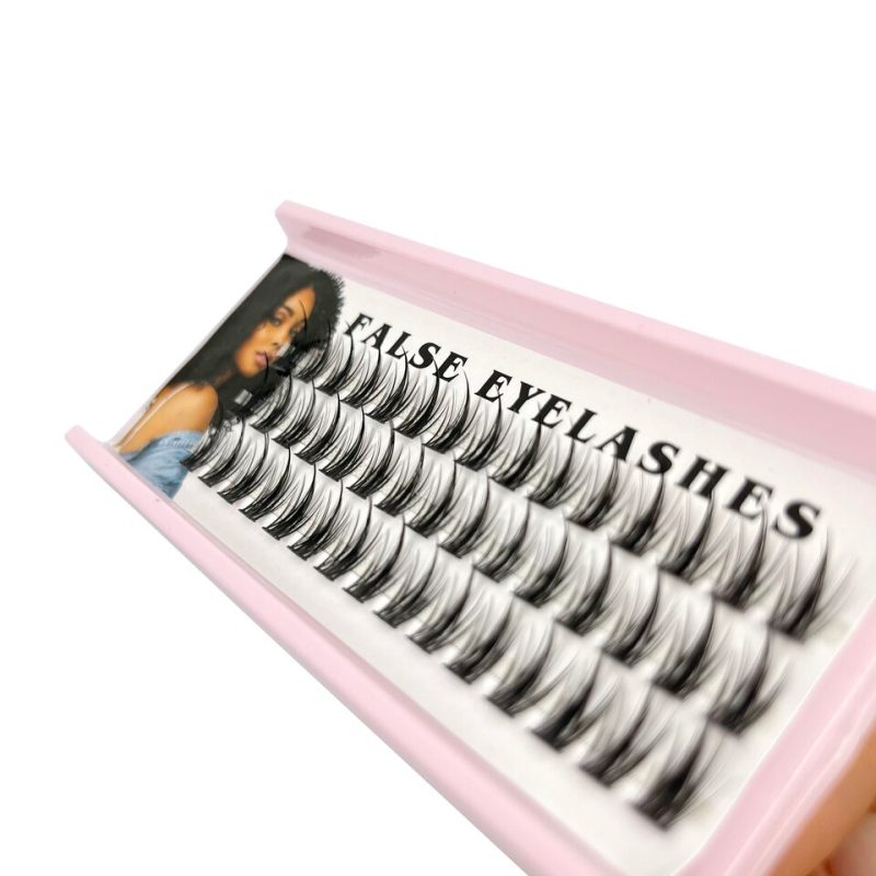 manga lashes natural look wispy silky lashes 15mm