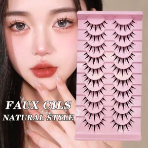 Anime Lashes | 5/10 Pairs Natural Lashes False Eyelashes Little Devil Lashes Anime Lashes