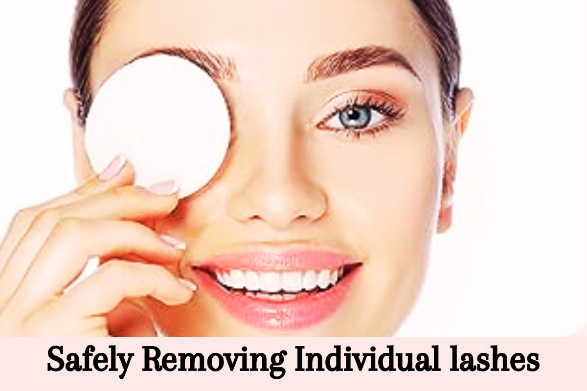 removing lashes